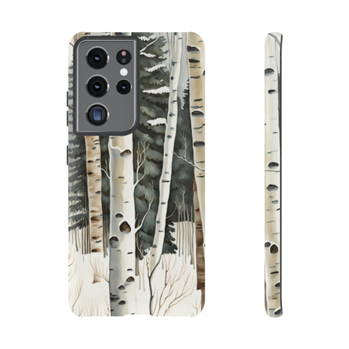 Winter Aspen Trunks - Impact Resistant Phone Case